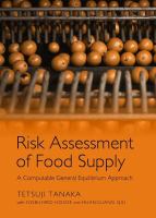 Risk assessment of food supply a computable general equilibrium approach /