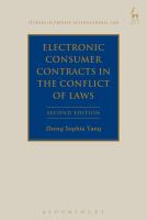 Electronic consumer contracts in the conflict of laws