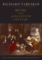 Music in the nineteenth century