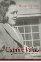 Captive voices : new and selected poems, 1960-2008 /