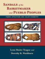 Sandals of the Basketmaker and Pueblo peoples fabric structure and color symmetry /