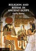 Religion and ritual in ancient Egypt /