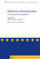 Relations Internationales : Une Perspective Européenne.