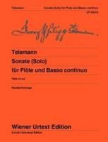 Sonate für Flöte und Basso continuo : Tafelmusik I, 5 (TWV 41:h4) = Sonata for flute and basso continuo = Sonate pour flûte et basse continue /