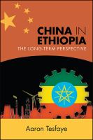 China in Ethiopia : the long-term perspective /