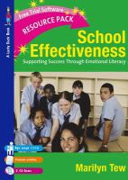 School Effectiveness : Supporting Student Success Through Emotional Literacy.