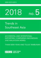 Accidental and intentional exporters : comparing Indonesian and Malaysian MSMEs /