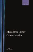 Megalithic lunar observatories /