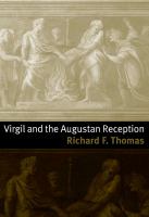 Virgil and the Augustan reception /