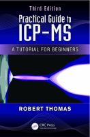 Practical guide to ICP-MS a tutorial for beginners /