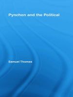 Pynchon and the political /