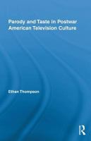 Parody and taste in postwar American television culture