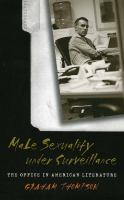 Male sexuality under surveillance : the office in American literature /