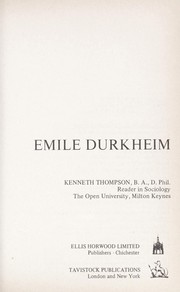 Emile Durkheim /