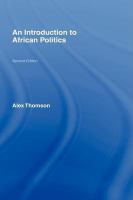 An Introduction to African Politics.