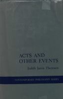 Acts and other events /