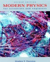 Modern physics for scientists and engineers /