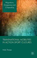 Transnational mobilities in action sport cultures