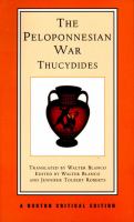 The Peloponnesian War : a new translation, backgrounds, interpretations /
