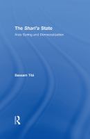 The Sharia State : Arab Spring and Democratization.