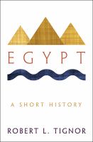 Egypt : a short history /