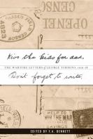 Kiss the kids for dad, don't forget to write the wartime letters of George Timmins, 1916-18 /