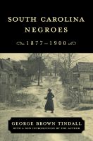 South Carolina Negroes, 1877-1900 /