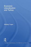 Economic Liberalization and Turkey.