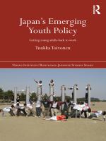 Japan's emerging youth policy getting young adults back to work /