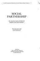 Social partnership : the Austrian system of industrial relations and social insurance /