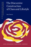 The discursive construction of class and lifestyle celebrity chef cookbooks in post-socialist Slovenia /