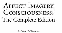 Affect imagery consciousness the complete edition /