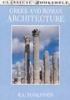 Greek and Roman architecture /