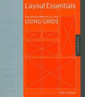 Layout Essentials : 100 Design Principles for Using Grids.