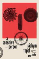 A sensitive person a novel