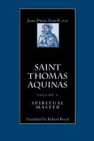 Saint Thomas Aquinas.