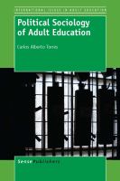 Political Sociology of Adult Education