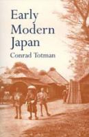 Early modern Japan /