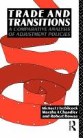 Trade and transitions a comparative analysis of adjustment policies /