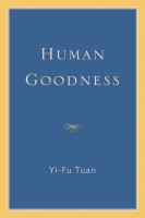 Human goodness /