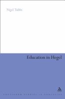 Education in Hegel.