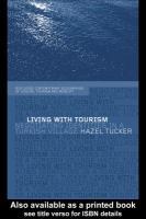 Living with tourism negotiating identities in a Turkish village /