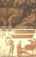 Jonson, Shakespeare, and early modern Virgil /