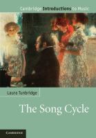 The song cycle /