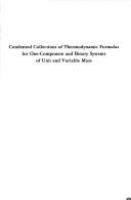 Condensed collections of thermodynamic formulas for one-component and binary systems of unit and variable mass /