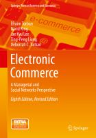 Electronic Commerce A Managerial and Social Networks Perspective /