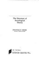 The structure of sociological theory /