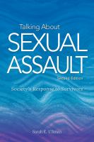 Talking about sexual assault  : society's response to survivors /