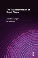 The Transformation of Rural China.