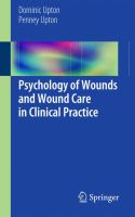 Psychology of Wounds and Wound Care in Clinical Practice